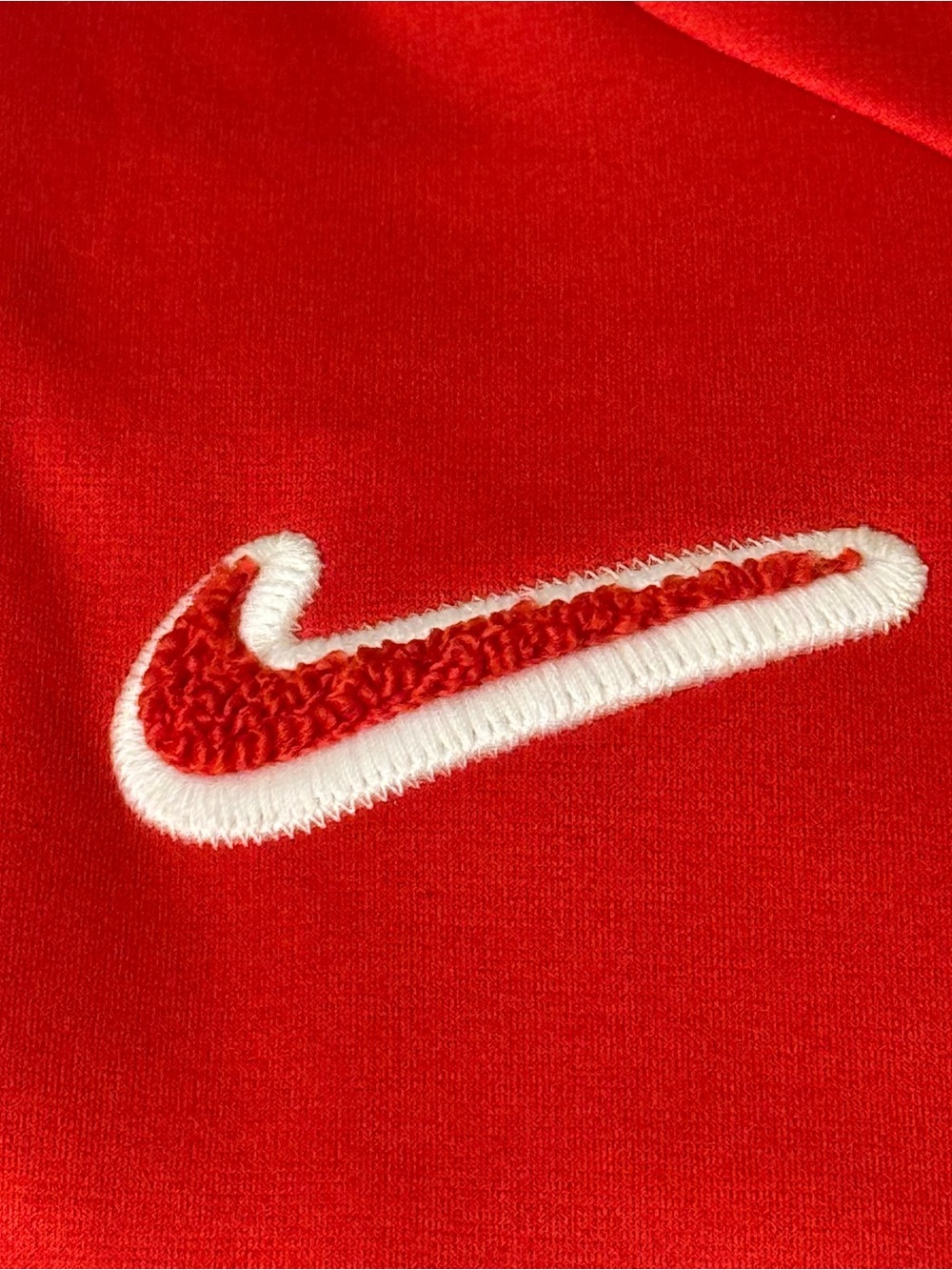 Nike Red 'G Dawgs' Pullover Hoodie with White Accents - Picture 10 of 10